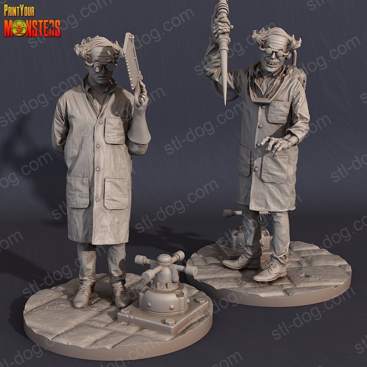 里奇勒博士的恐怖实验室 Dr. Richler's Horrifying Laboratory 3D打印图纸